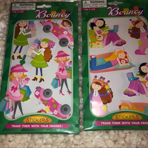 Other - Bouncy stickers